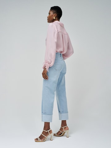 Salsa Jeans Wide leg Jeans 'Faith' in Blauw