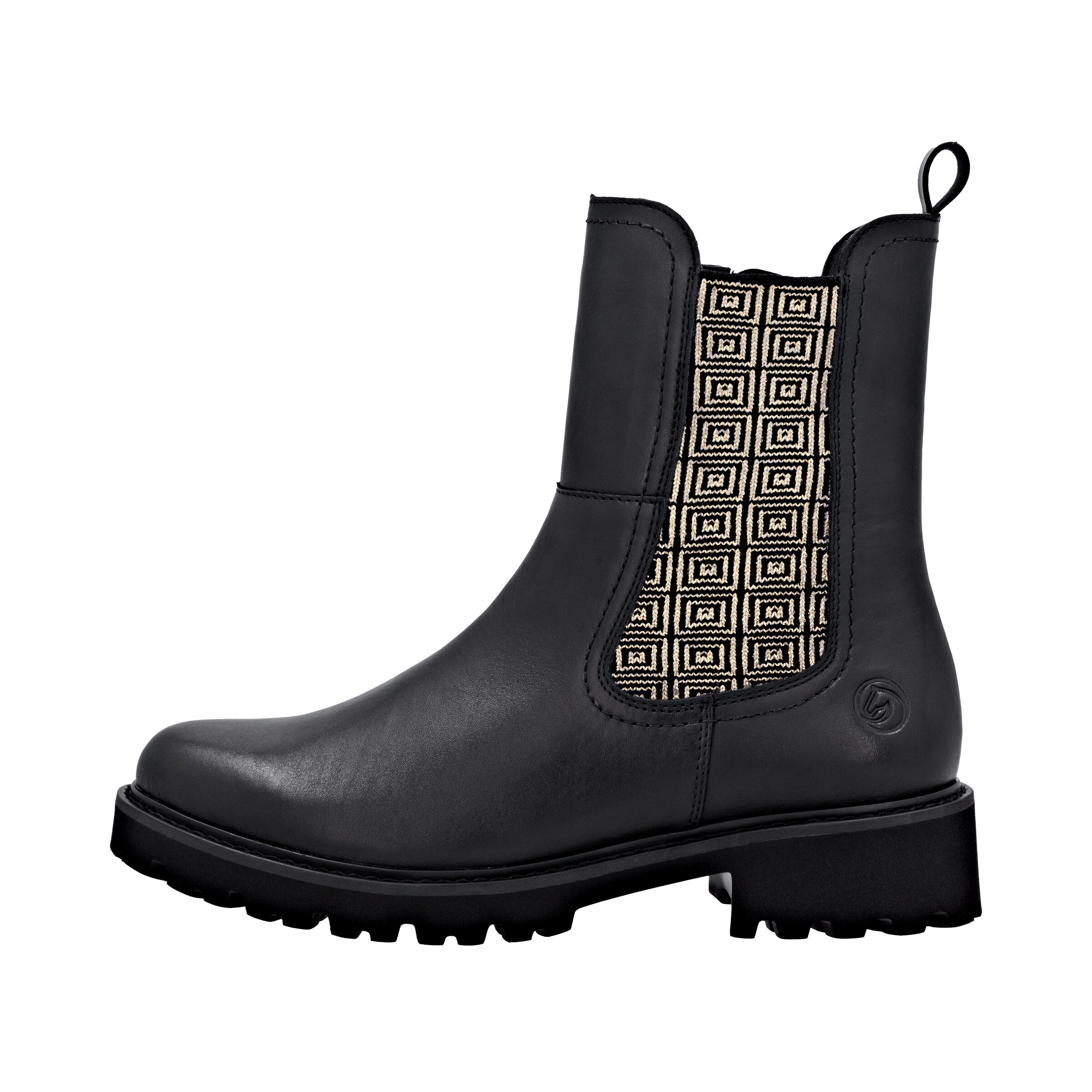 REMONTE Enkellaarsjes in Zwart