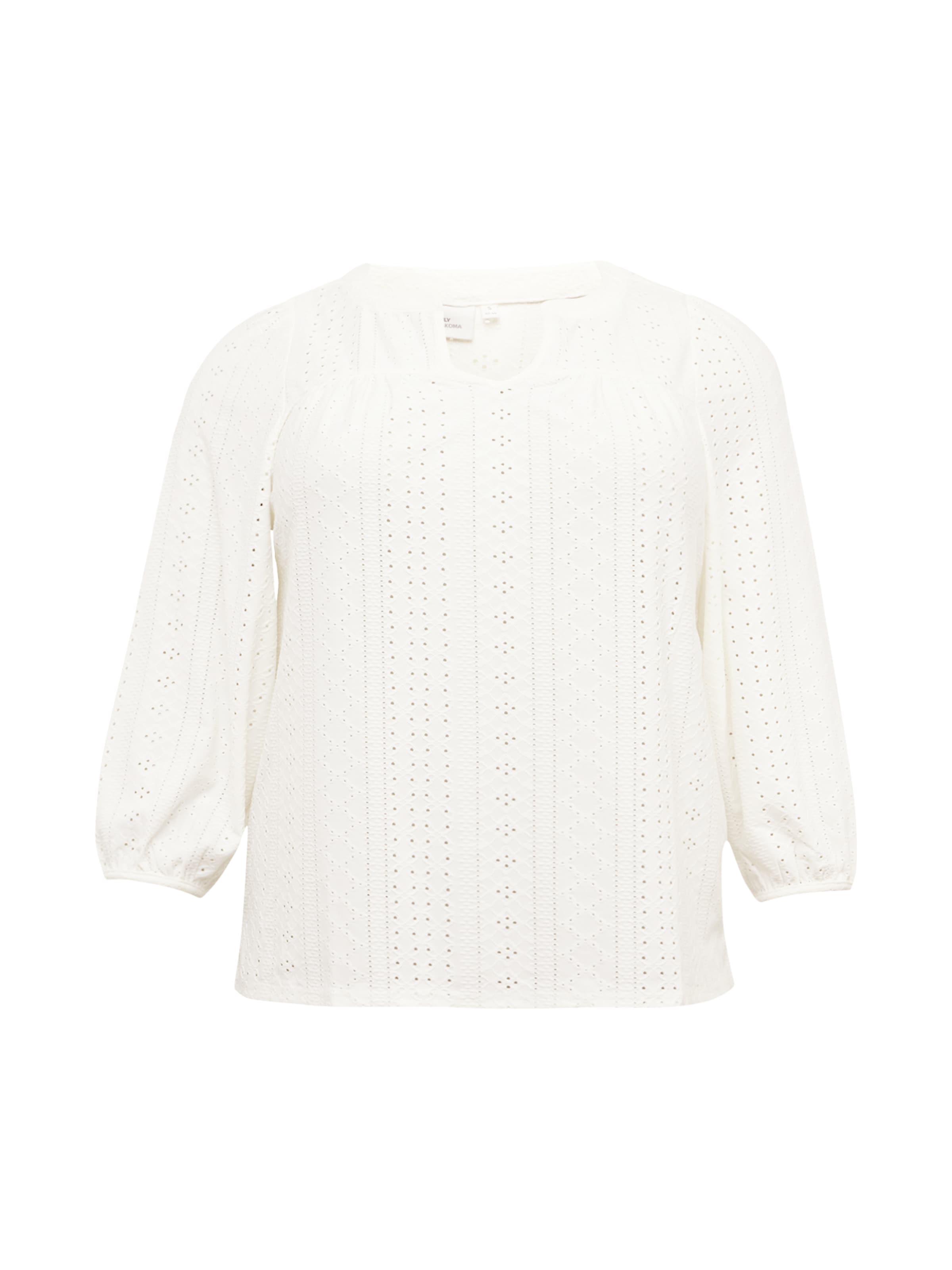 ONLY Carmakoma Blouse 'SANDRA' in White: front