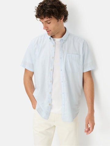 CAMEL ACTIVE Regular fit Button Up Shirt in Blue: front