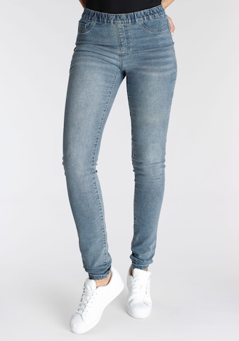 ARIZONA Skinny Jeans in Blue: front