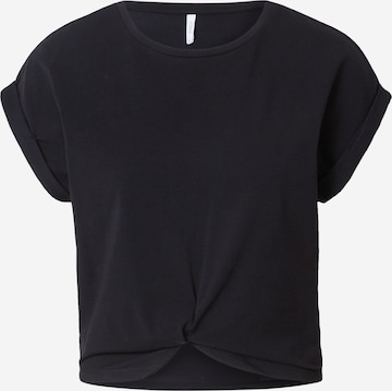 T-shirt 'REIGN' ONLY en noir : devant