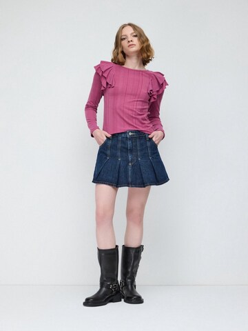 No Matter What Shirt in Roze