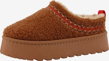 Ciabatta di TOM TAILOR in marrone: frontale