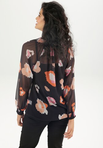 Aniston SELECTED Bluse in Schwarz