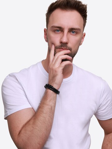 Heideman Bracelet 'Luca' in Black: front