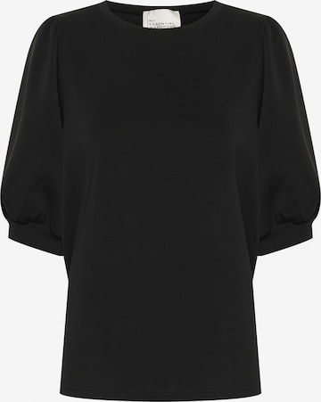 My Essential Wardrobe Blouse in Zwart: voorkant