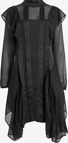 AllSaints Kleid in Schwarz: predná strana