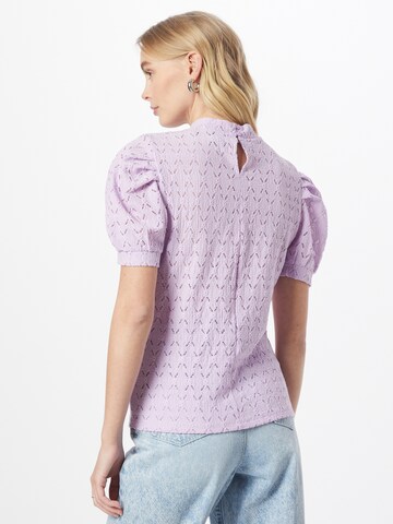 PIECES Blouse 'Christy' in Purple