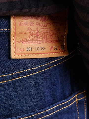 LEVI'S ®Loosefit Traperice '501®' - plava boja