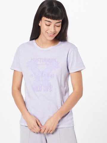T-shirt 'FAROCK' JDY en violet : devant