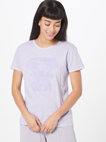 JDY T-Shirt 'FAROCK' in Lila: predná strana