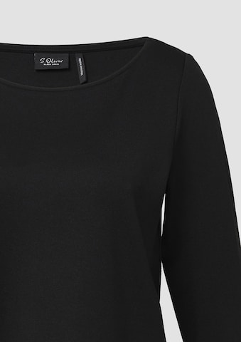s.Oliver Shirt in Zwart