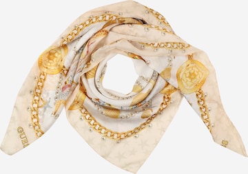 Foulard 'KEFIAH' GUESS en beige : devant