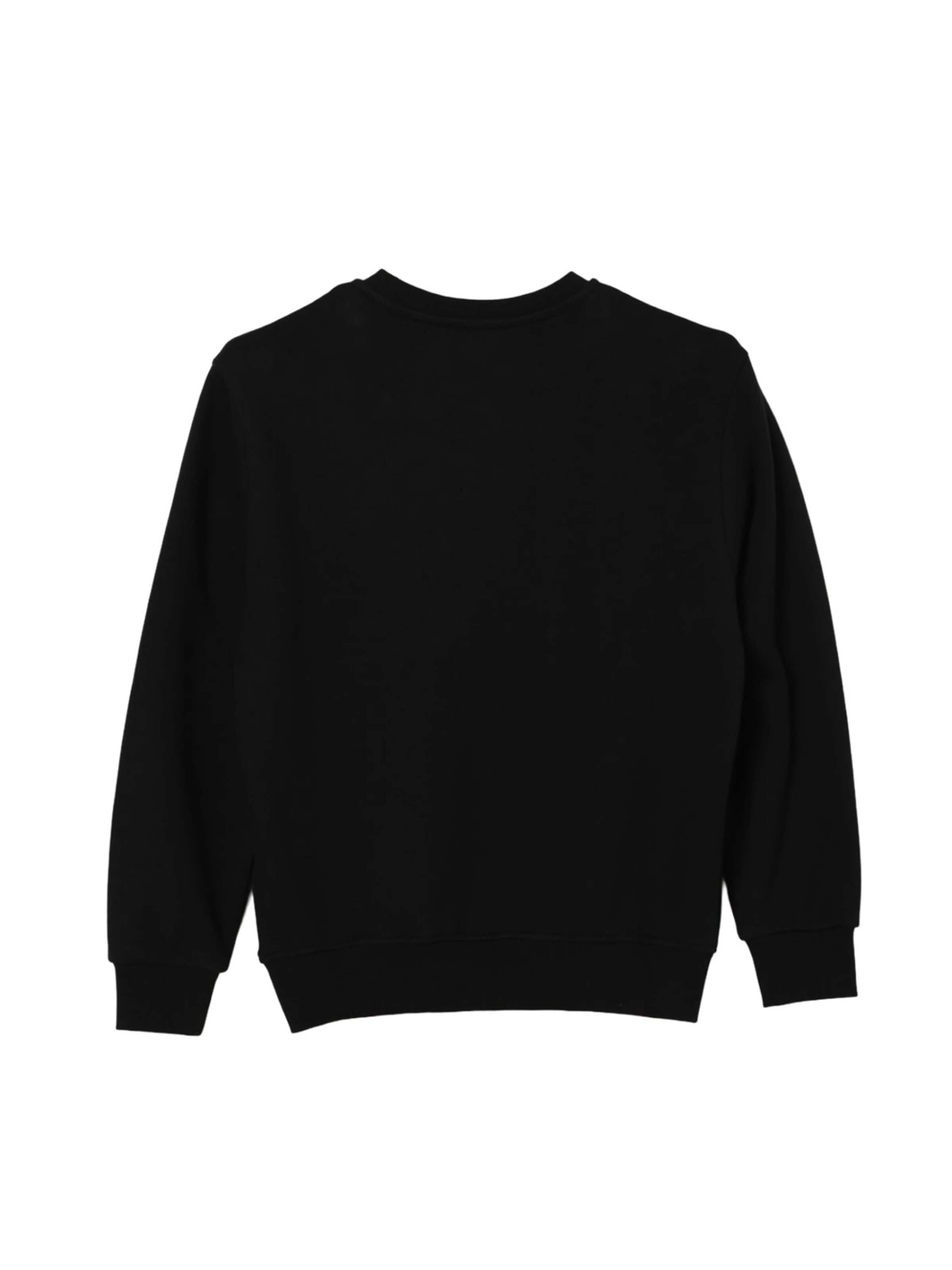 DIESEL - Sudadera 'Felpa girocollo nera per bambino' en negro