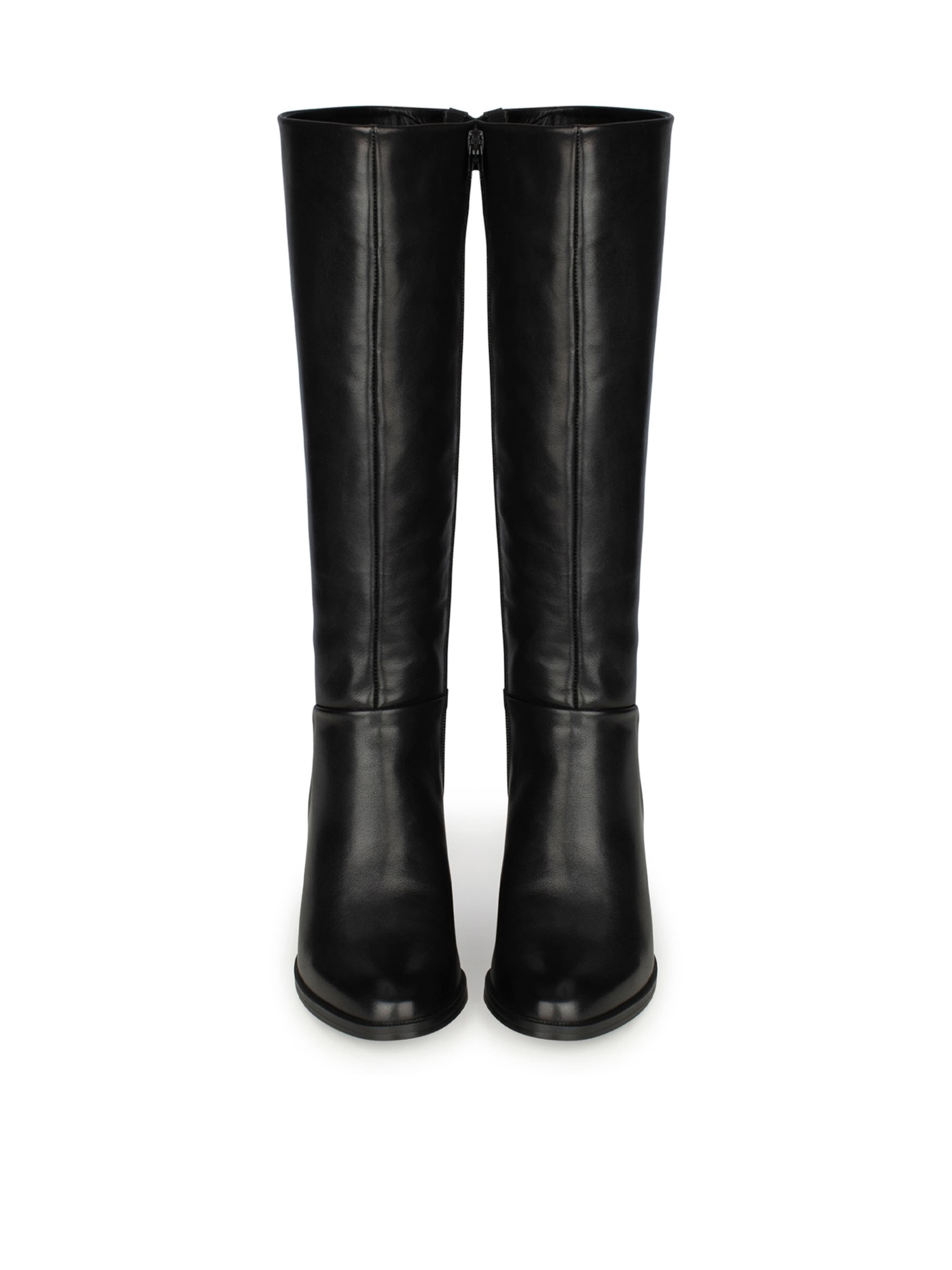 PS Poelman Boots 'Fleur' in Black