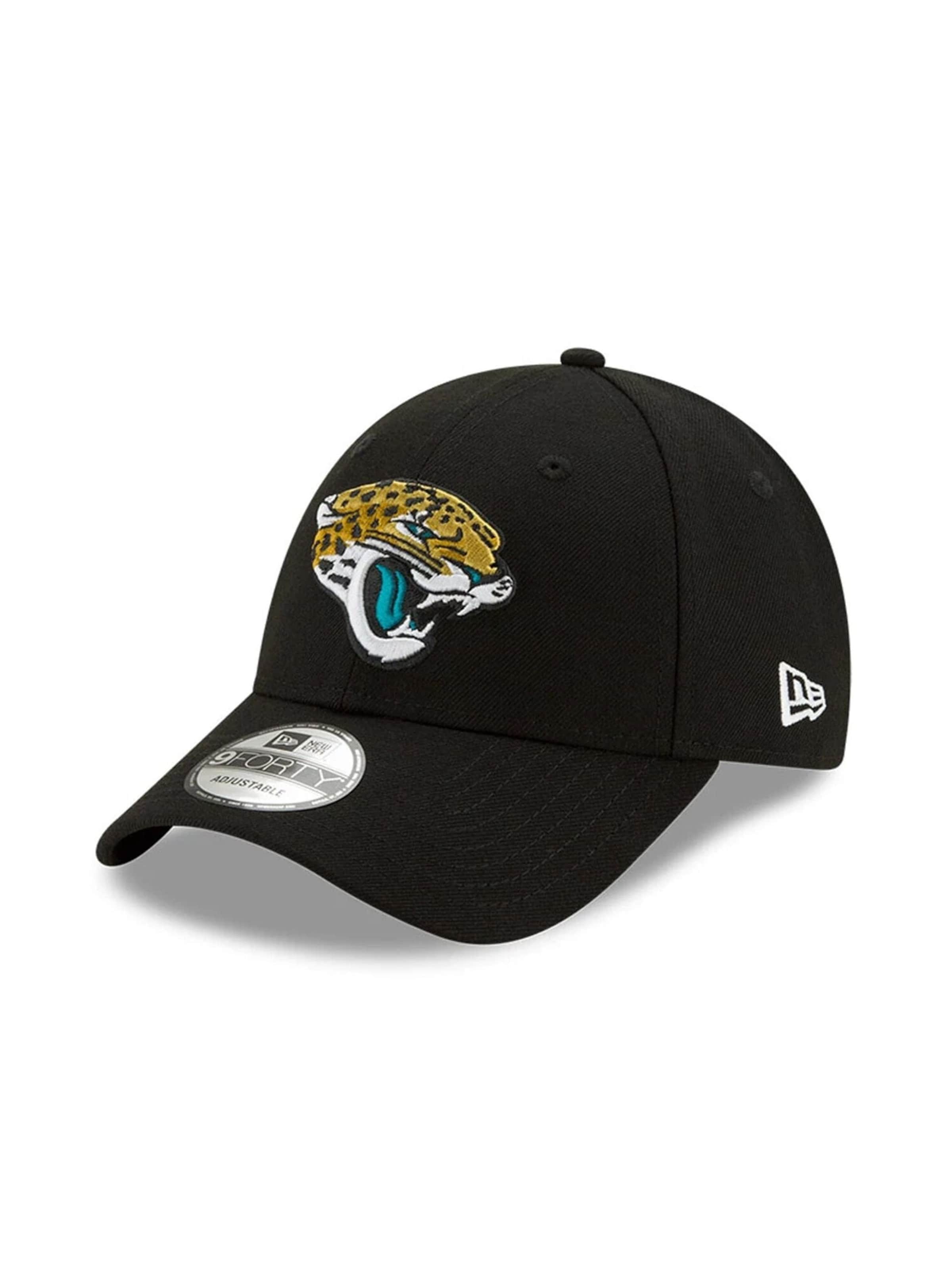 NEW ERA Athletic Cap '9FORTY Jacksonville Jaguars The League' in Black: front