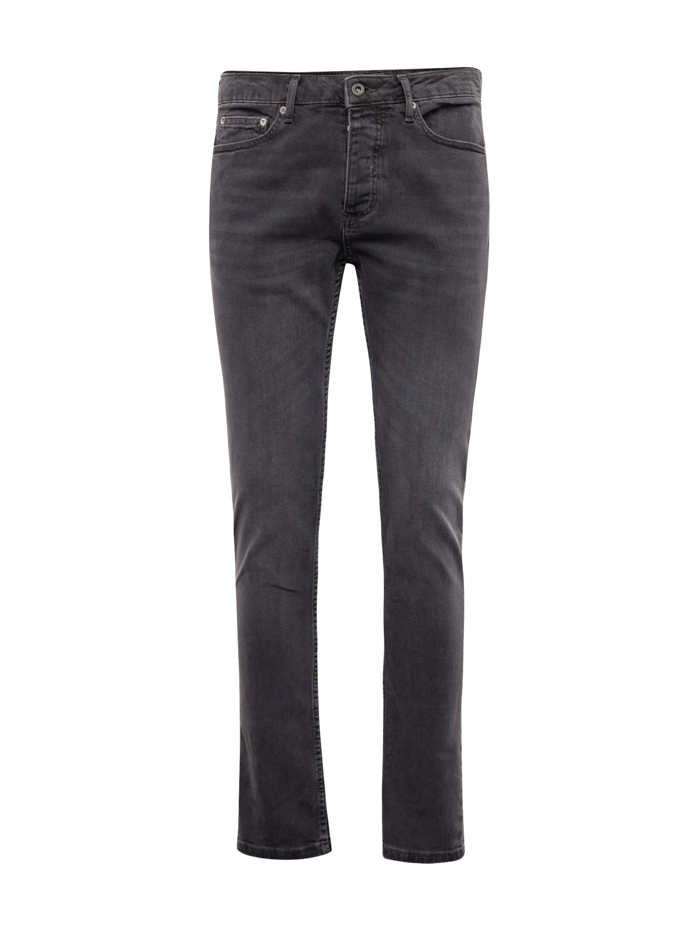 TOPMAN Skinny Τζιν σε μαύρο: μπροστά