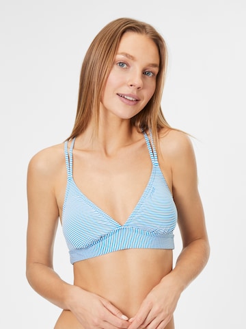 PROTEST Bikini top 'MIXSUPERS' in Blue: front