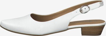 TAMARIS Slingpumps in Weiß