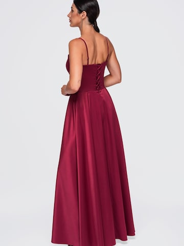 Robe de soirée Ombre en rouge