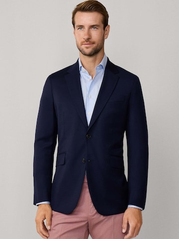 Hackett London Slim fit Suit Jacket 'Hopsack' in Blue: front