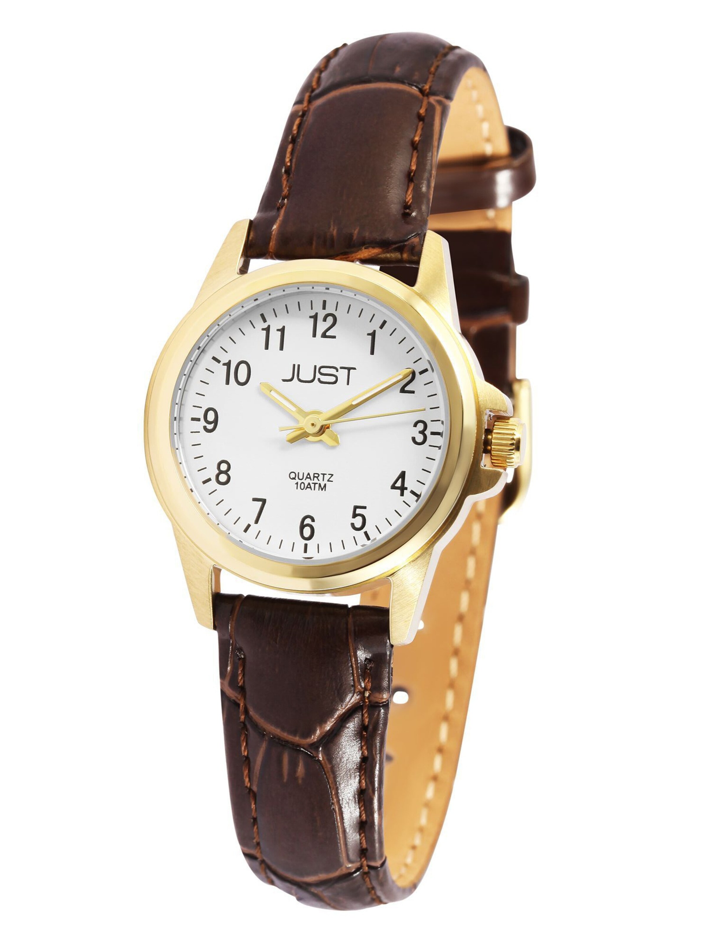 JUST Analog Watch 'Tessa, 10 ATM' in Brown