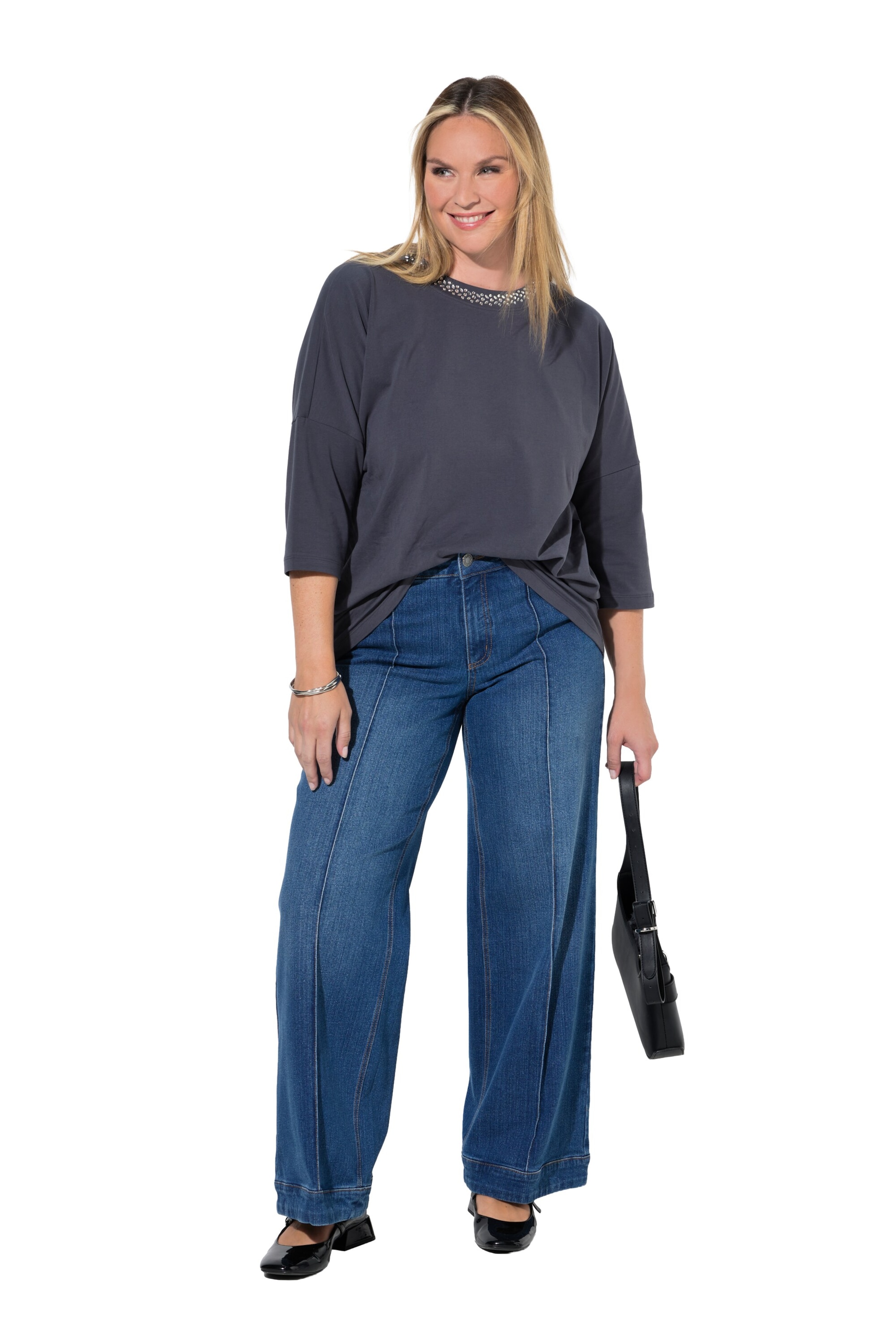 MIAMODA Regular Jeans in Blauw