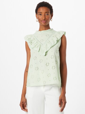 Chemisier Dorothy Perkins en vert : devant