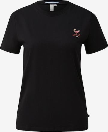 QS Shirt in Black: front