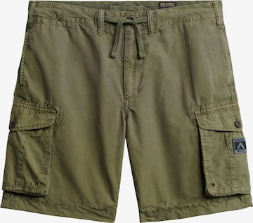 Superdry Cargobroek in Groen: voorkant