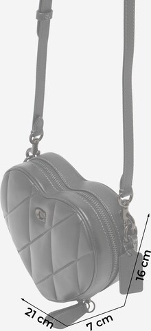 COACH - Bolso de hombro 'Heart' en negro