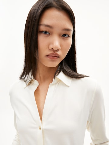 ARMEDANGELS Bluse 'Nalaannia' (GOTS) in Beige