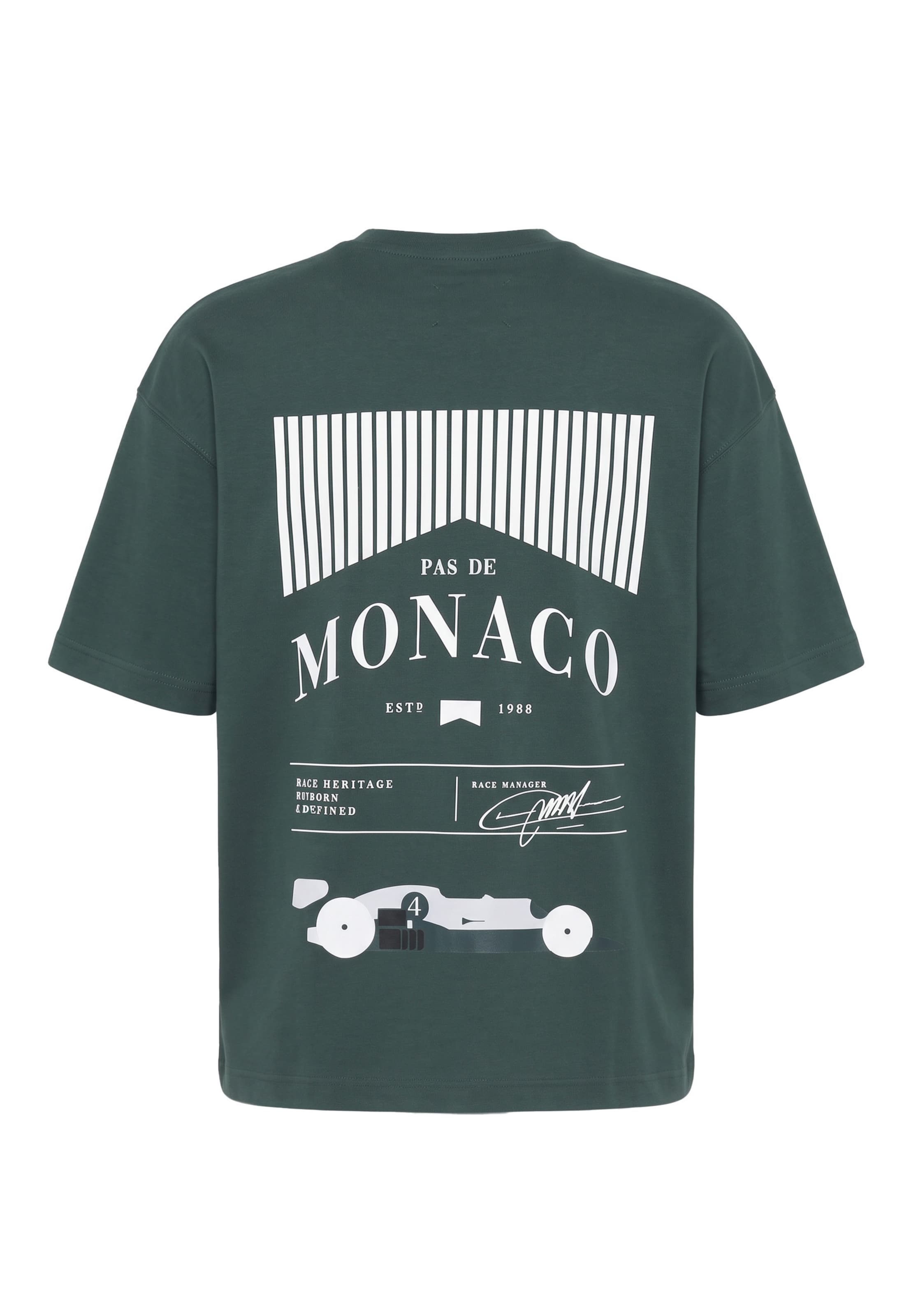 Pas De Monaco Shirt 'Circa' in Groen