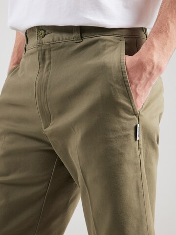 Regular Pantalon chino 'Dante242' HUGO en vert