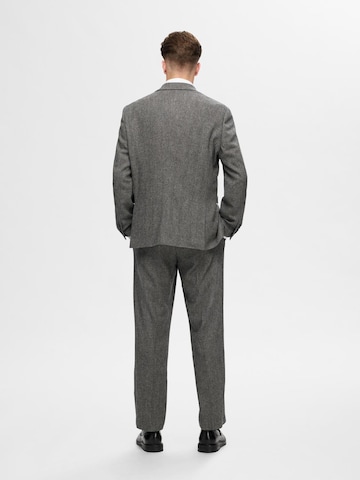 SELECTED HOMME - Ajuste estrecho Chaqueta saco en gris