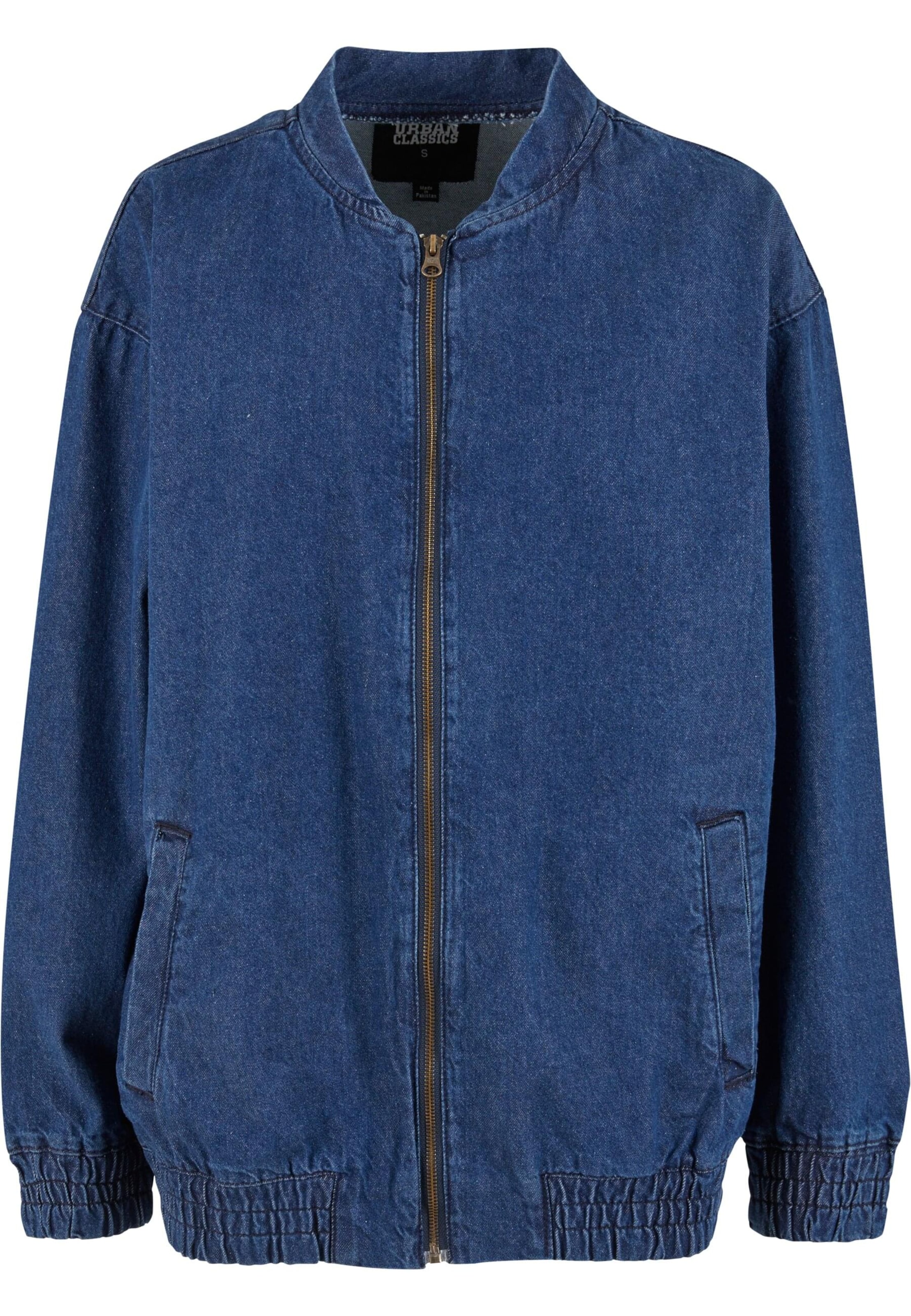 Urban Classics Kevad-sügisjope, värv sinine: eest vaates