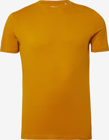 s.Oliver T-Shirt in Gelb: Vorderseite