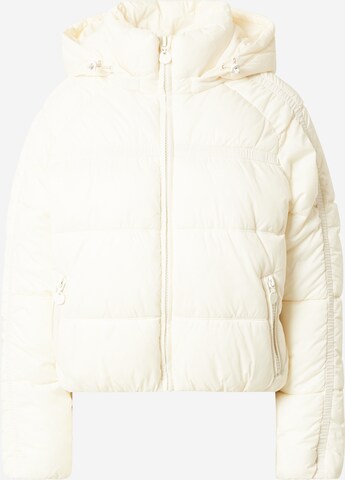 ESPRIT Přechodná bunda – bílá: přední strana