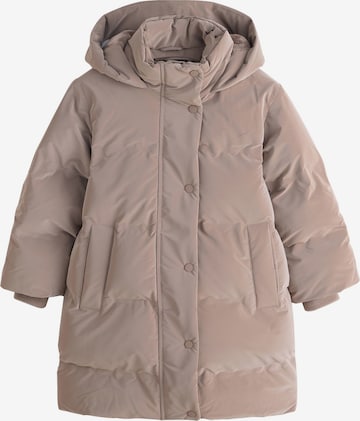 Next Pitkä takki värissä vaaleanpunainen: etupuoli