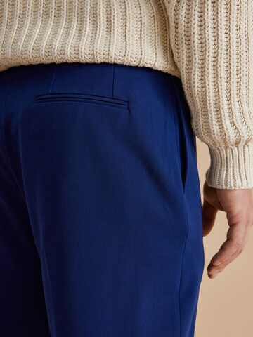 Regular Pantalon à plis 'Bjarne' DAN FOX APPAREL en bleu