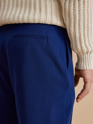 Regular Pantalon à plis 'Bjarne' DAN FOX APPAREL en bleu