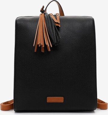 Emily & Noah Backpack '  Bibi ' in Black: front