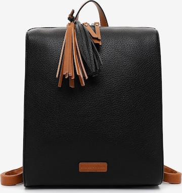 Emily & Noah Backpack '  Bibi ' in Black: front