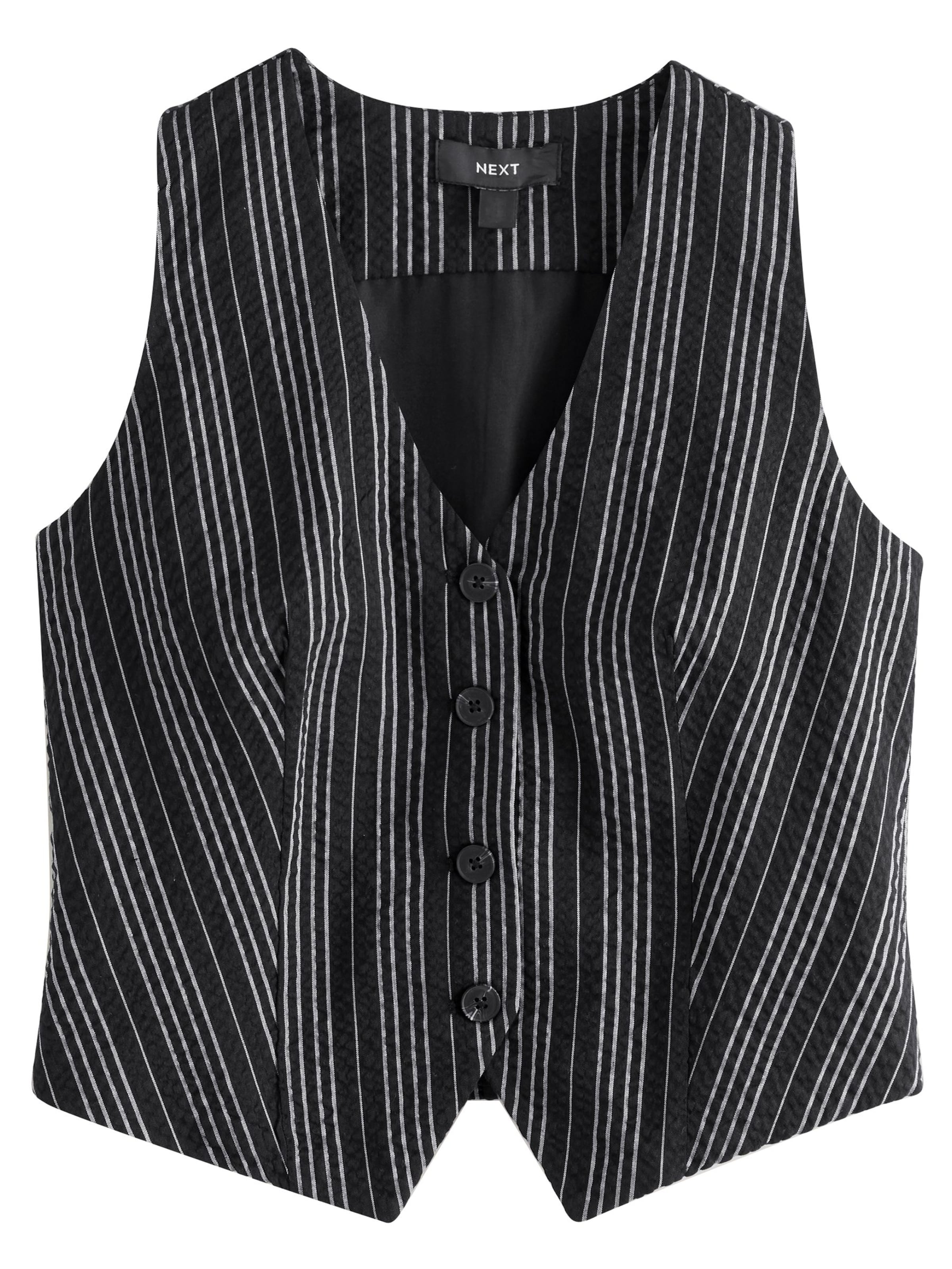 Next Ülikonnavest must / valge, Tootevaade