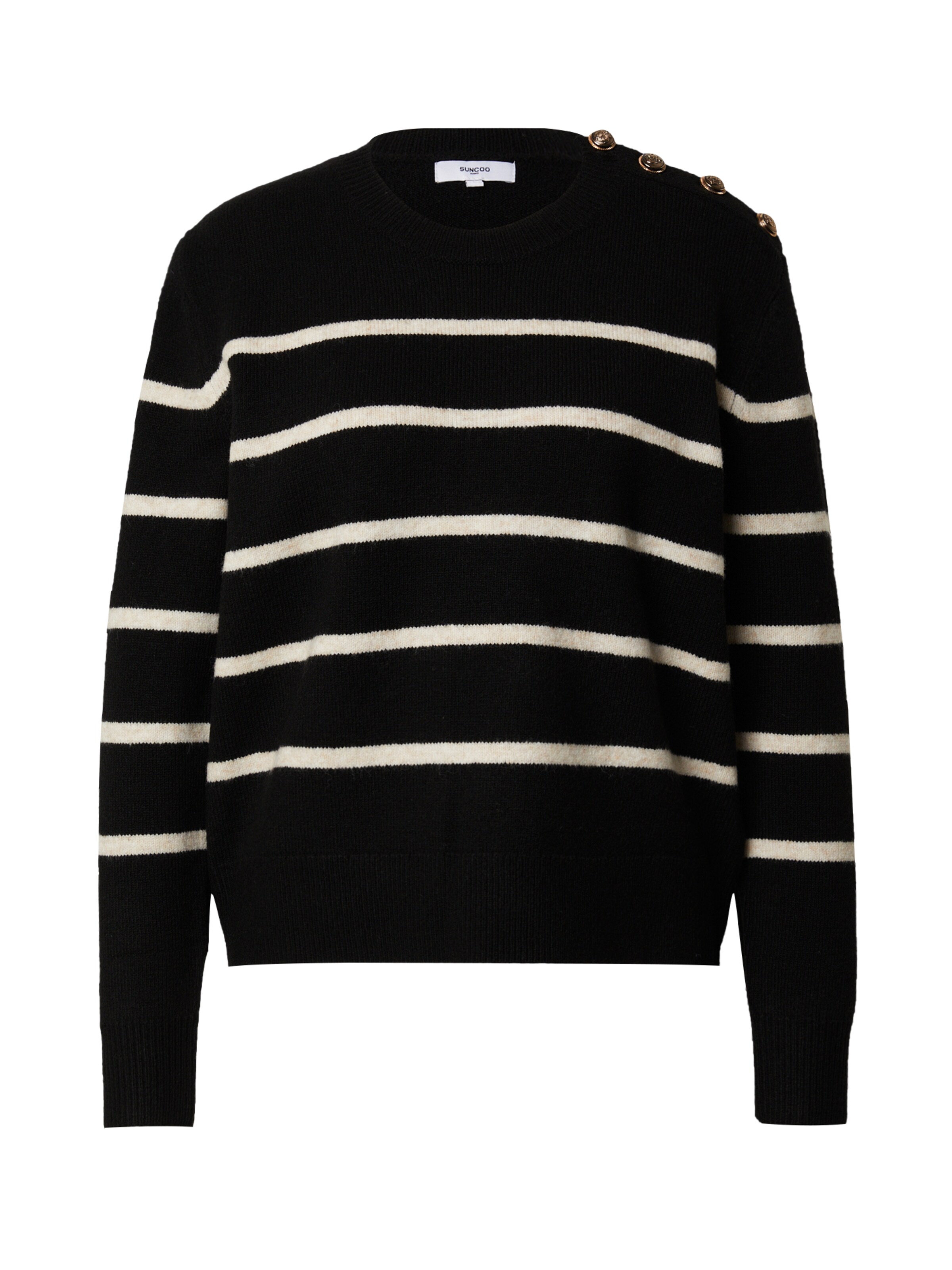 Suncoo Tröja 'PAUL' i svart: framsida