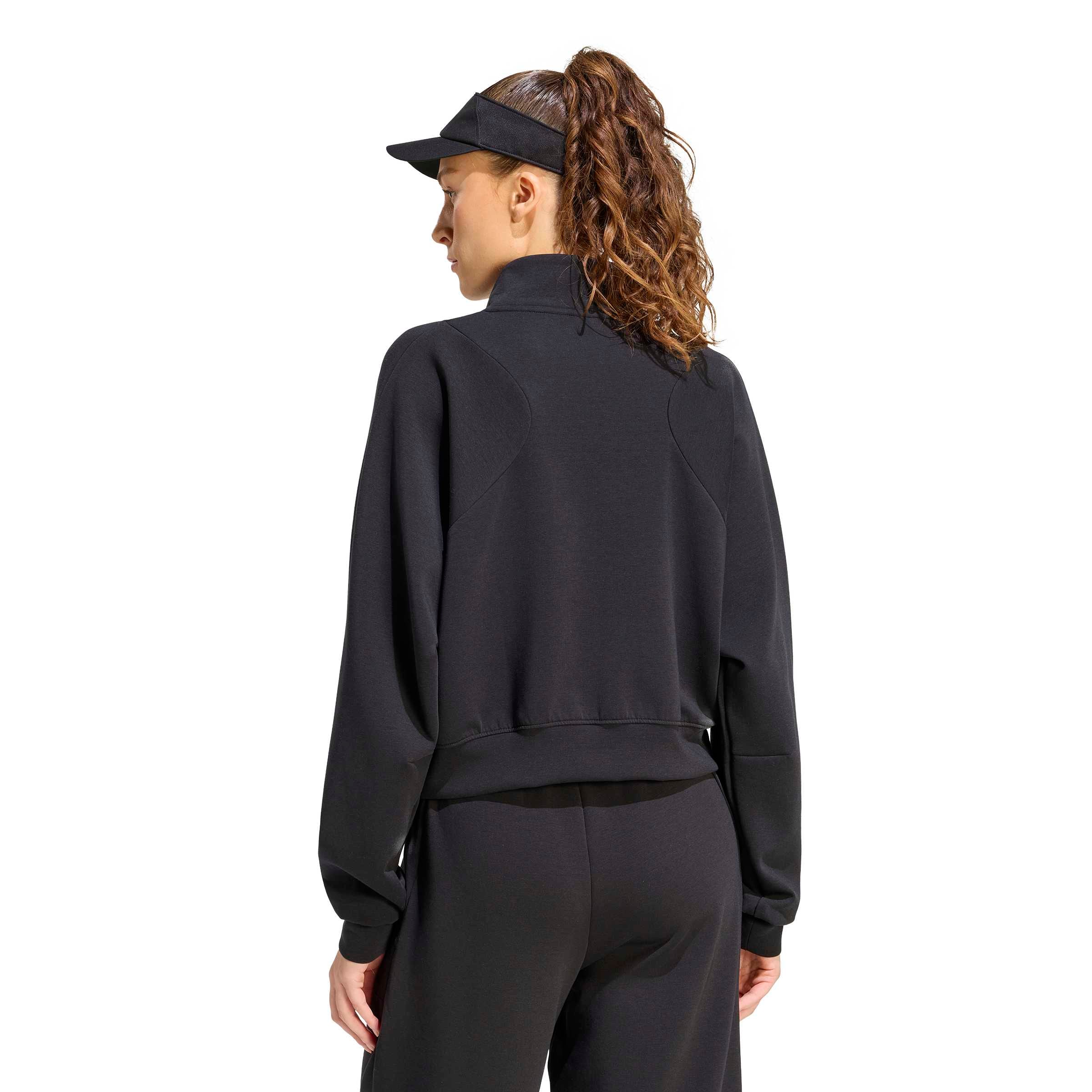 Hanorac sport de la ADIDAS PERFORMANCE pe negru