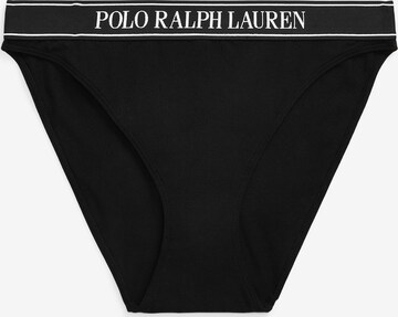 Polo Ralph Lauren Slip ' BIKINI ' in Zwart: voorkant