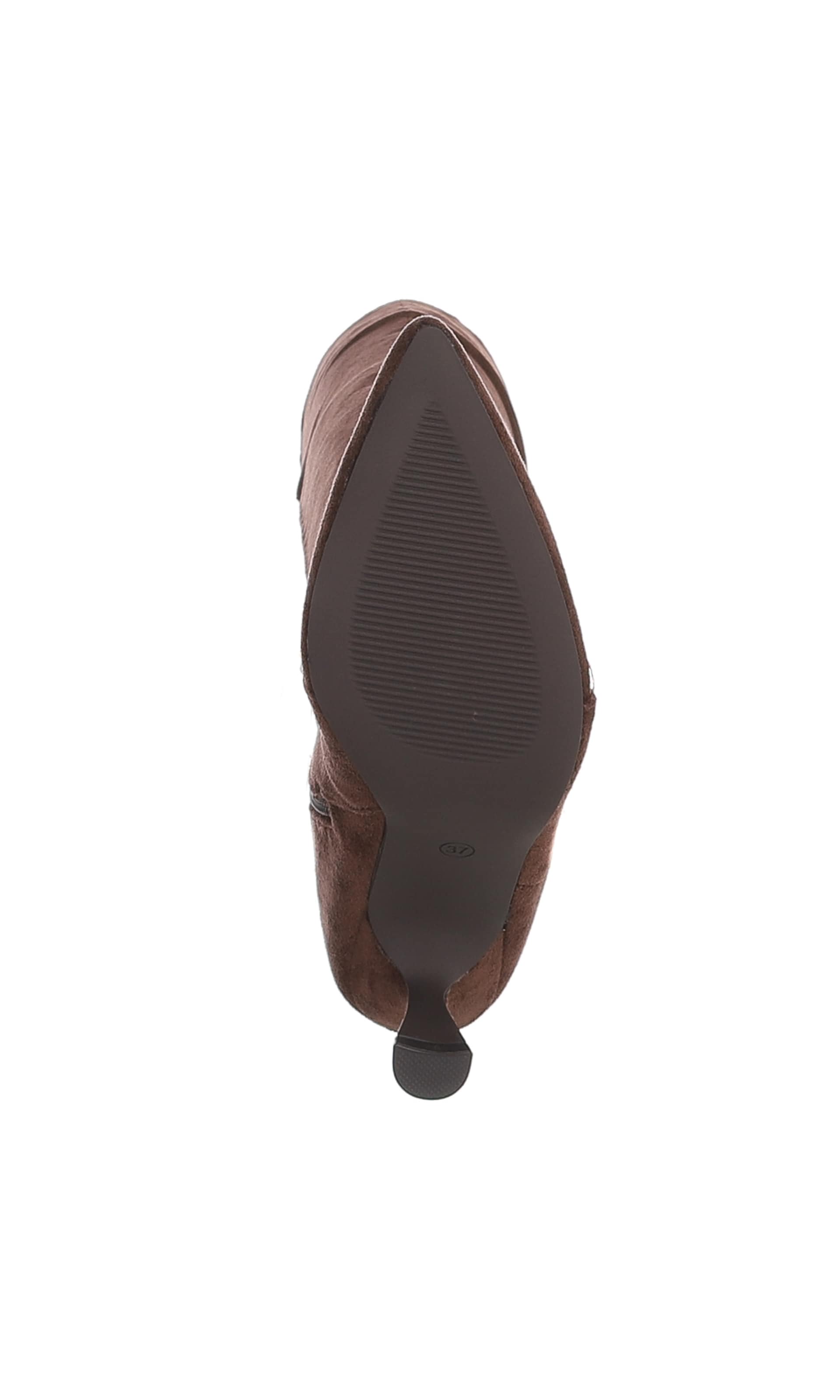 Ital-Design Overknees in Braun