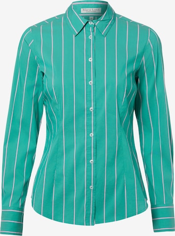 Marie Lund Blouse in Green: front